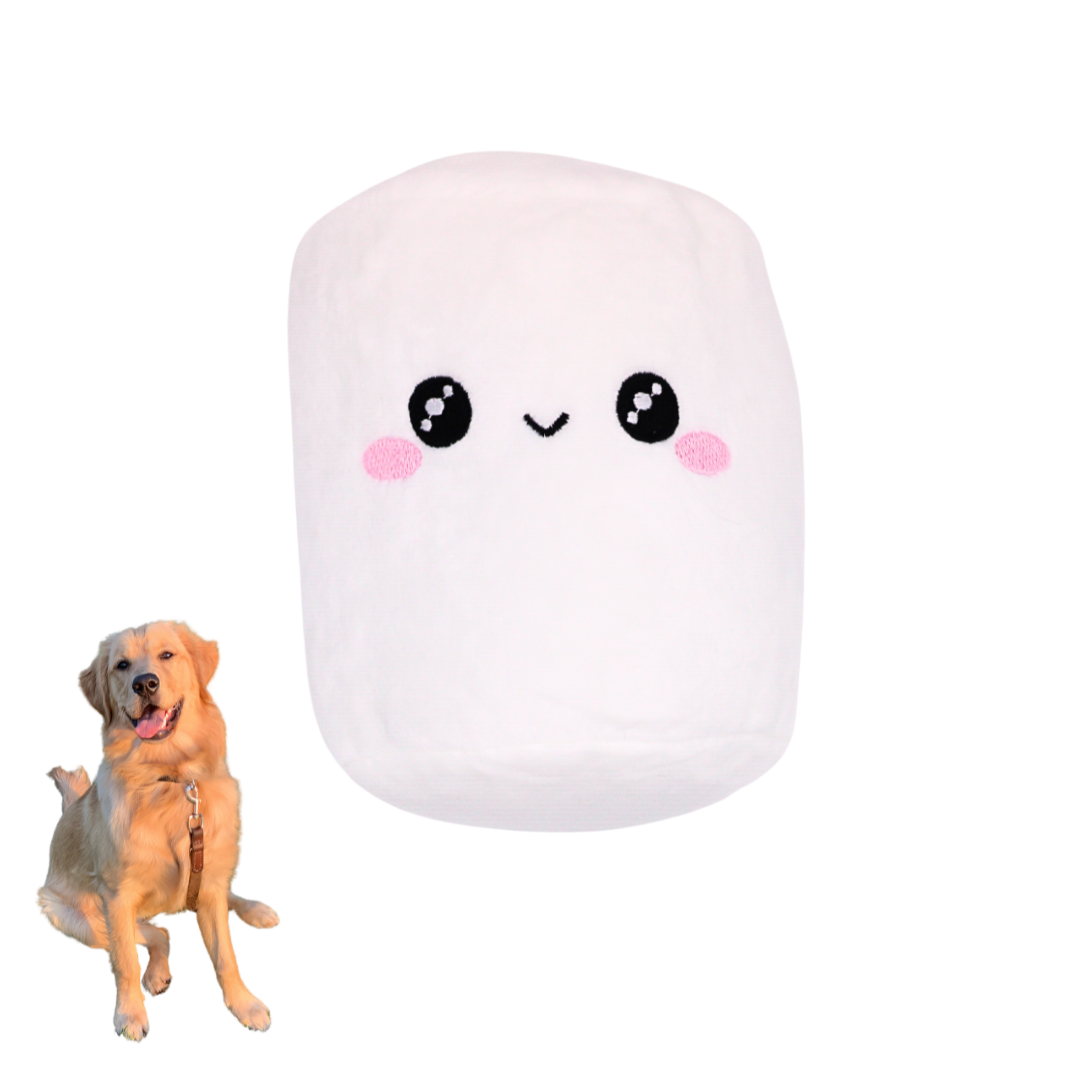 Marshmallow Dog Toy