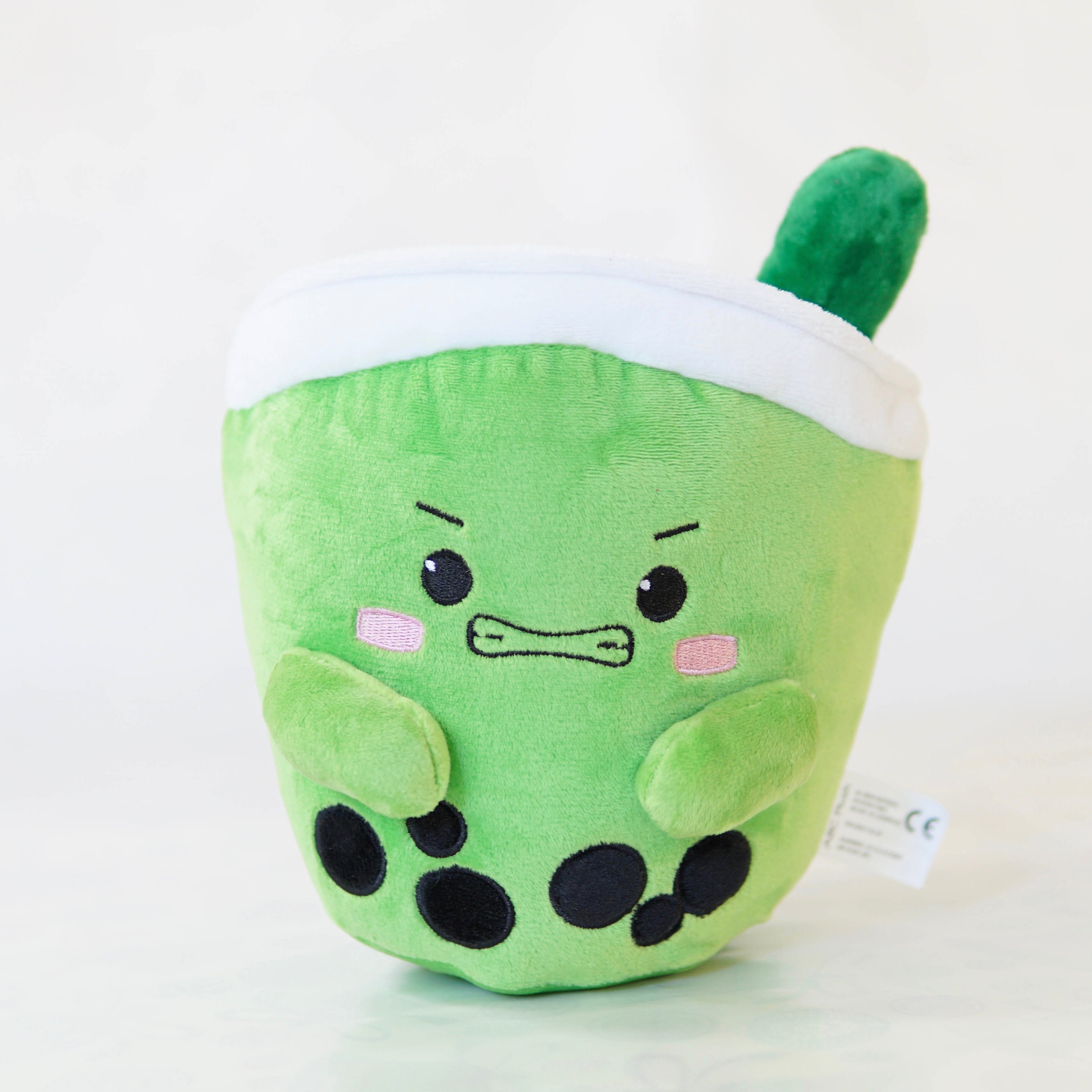 Matcha Green Tea Boba Milk Tea Plush – ABC Plush Inc.